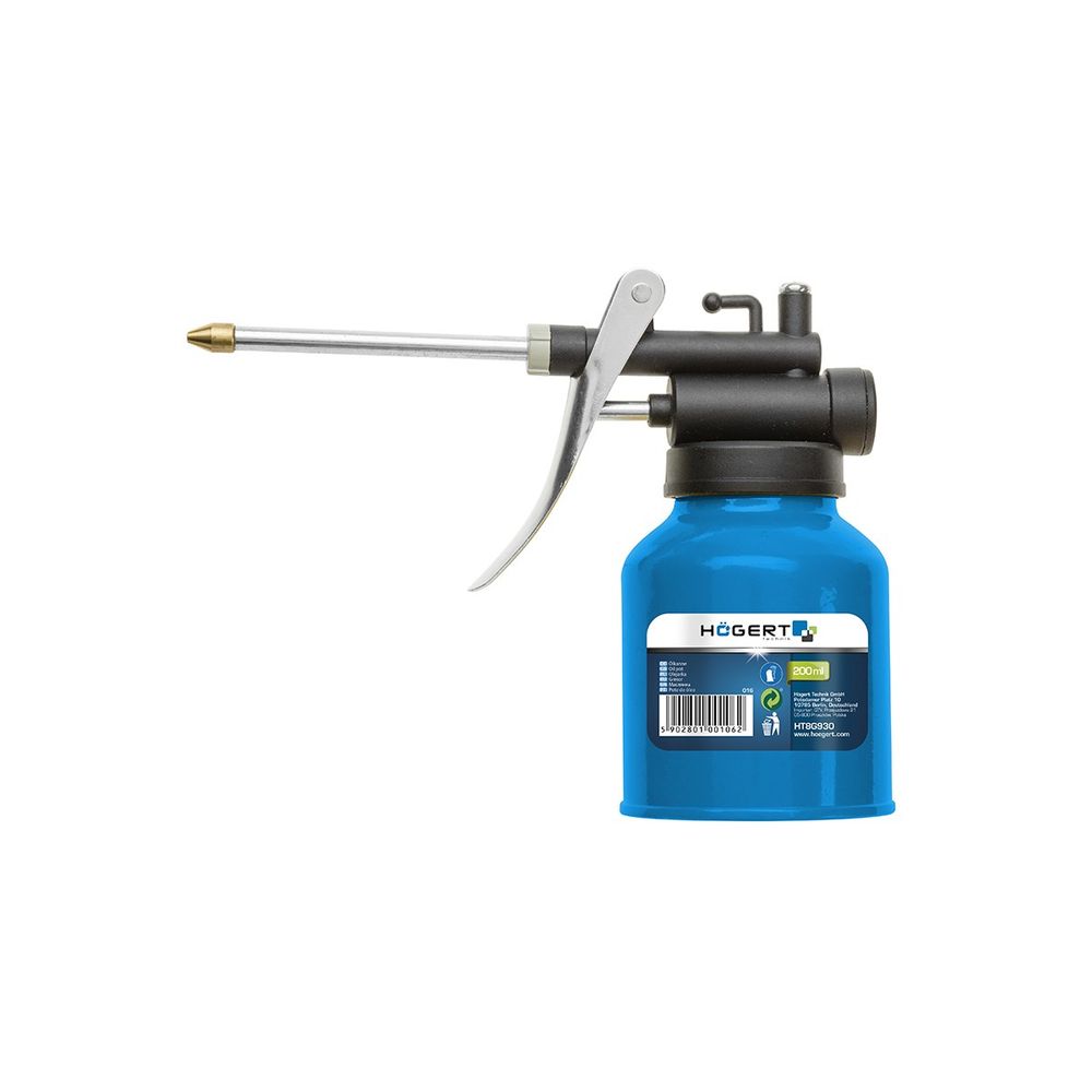 Högert  Kantica za podmazivanje metalna, 200 ml slika 1
