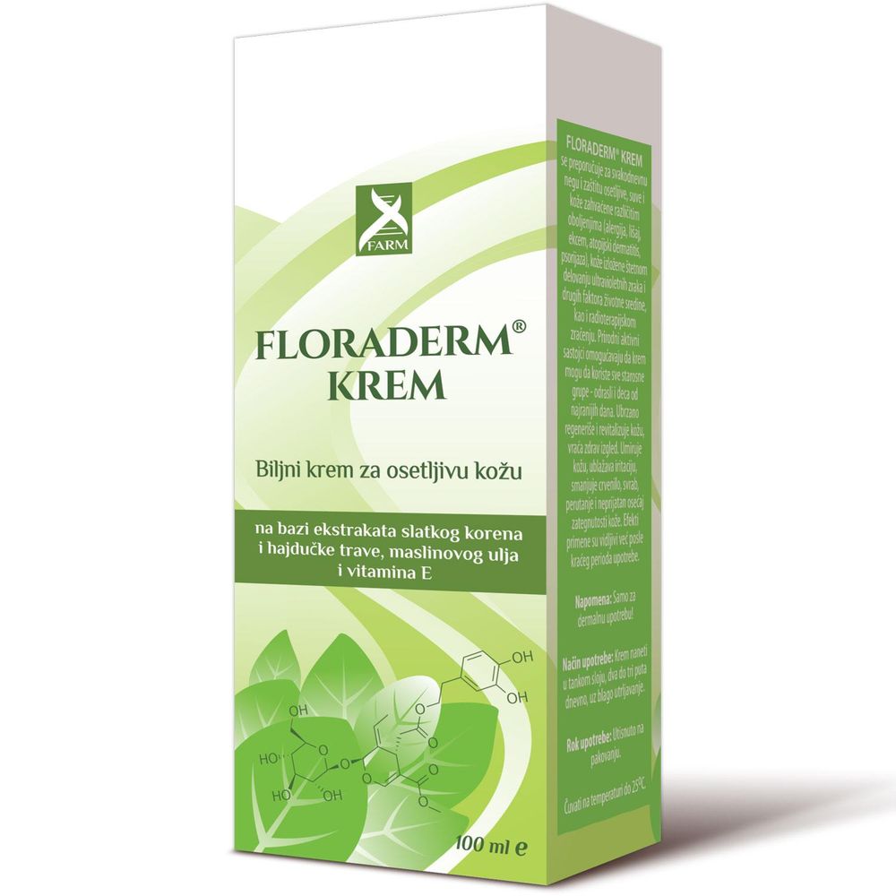 FLORADERM KREM 100 ML slika 1