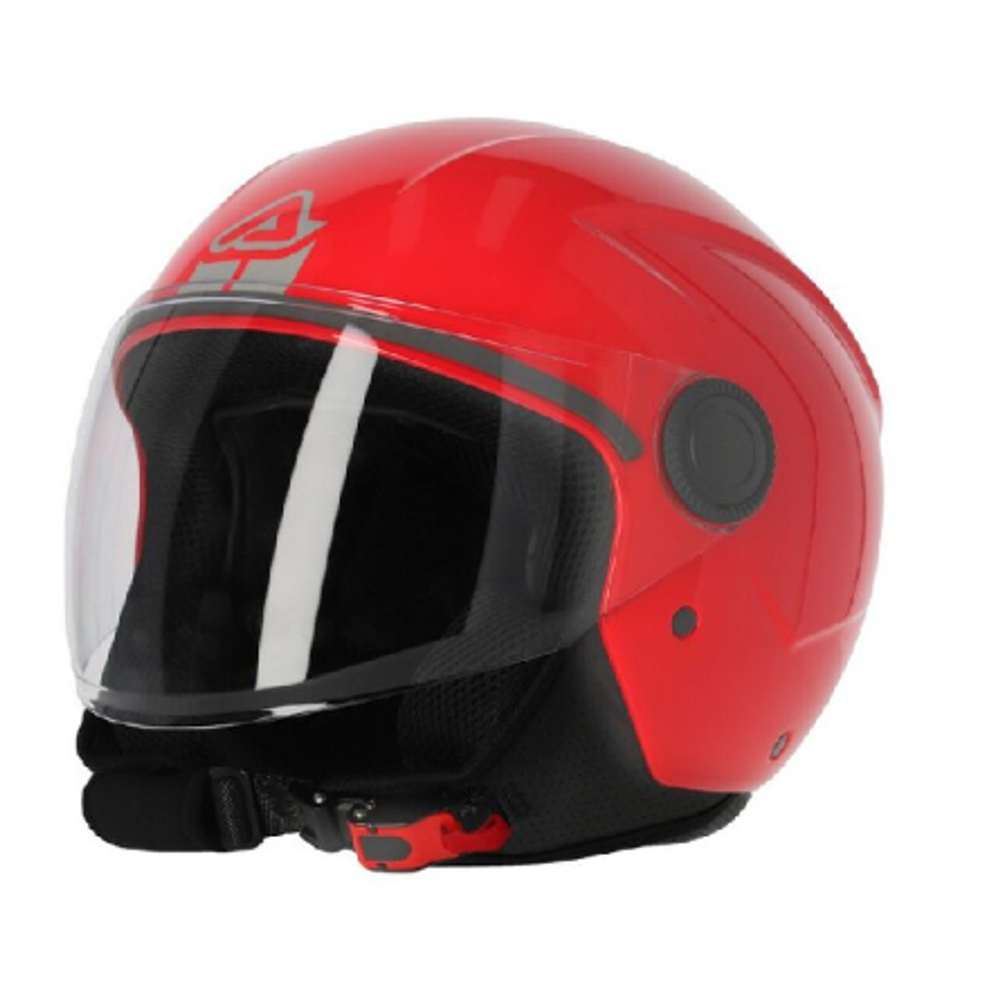 Otvorena – jet kaciga za motor S vel. Acerbis Brezza – Crvena slika 1