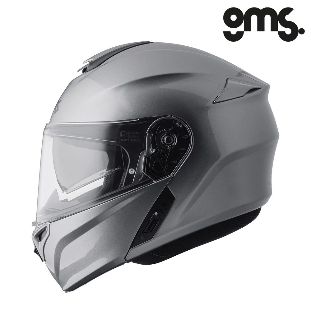 Modularna - flip up kaciga za motor GMS Aperio - Titanium vel.2XL slika 3
