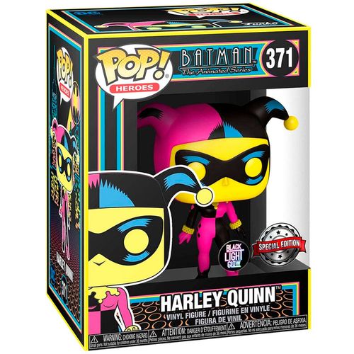 POP figure DC Comics Harley Quinn Black Light Exclusive slika 3