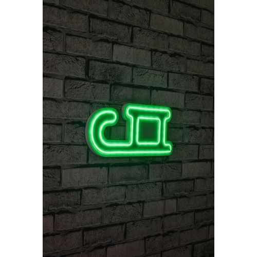 Wallity Ukrasna plastična LED rasvjeta, Sled - Green slika 1