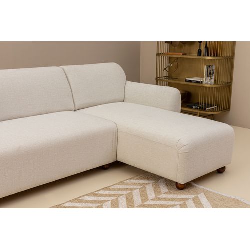 Atelier Del Sofa Kutna garnitura EDDY bijela lijevi kut, Eddy Corner Right (L3-CHL) - White slika 7