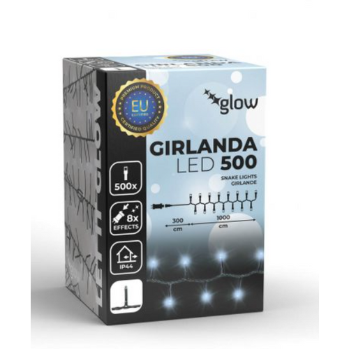 Home deco 500 led girlanda/  bijela slika 1