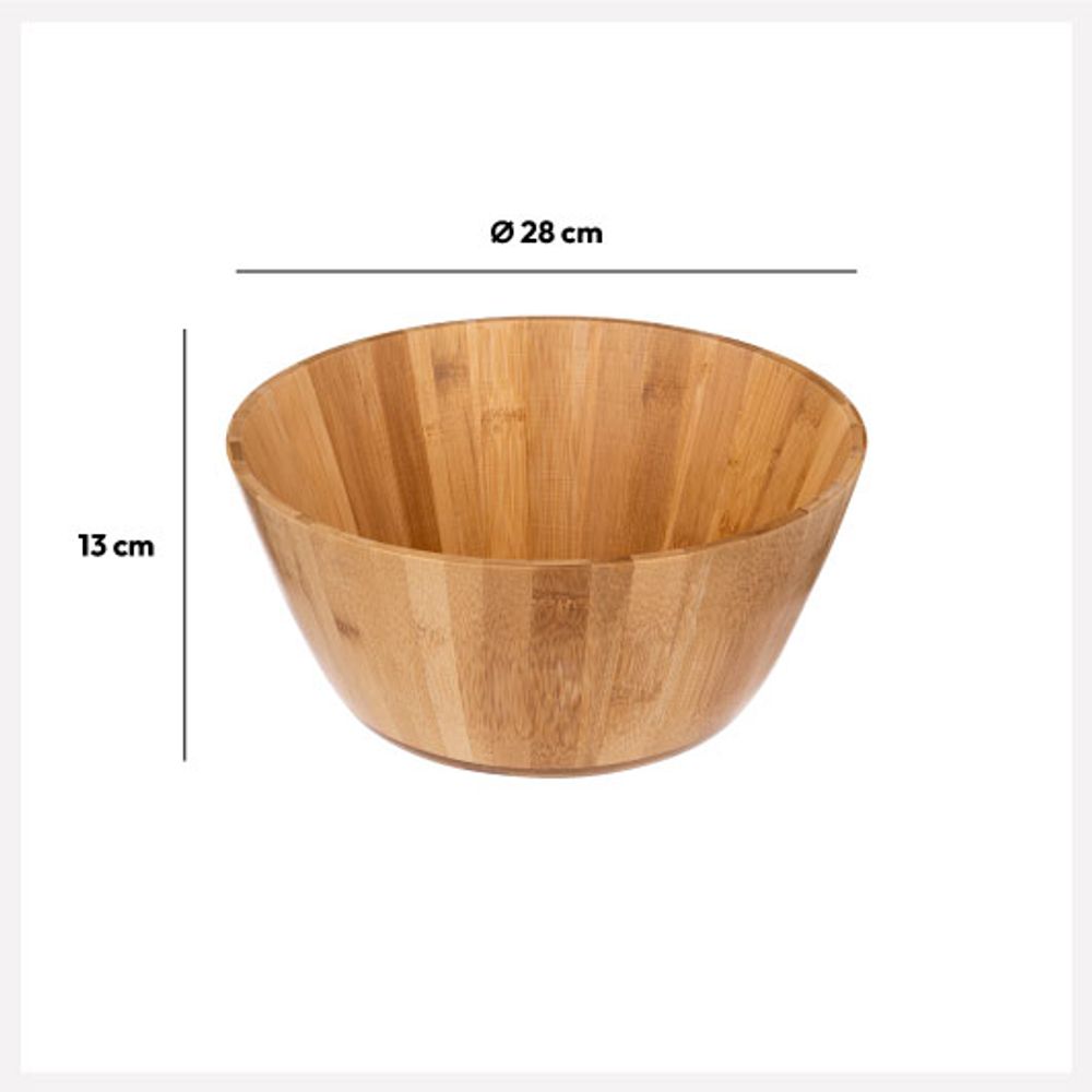 FIVE zdjela - 28x12 cm - bambus slika 2