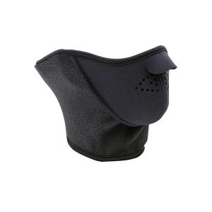 Maska za lice za motor od neoprena NOX Swat - Crna