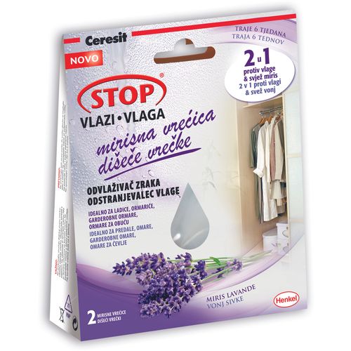 Ceresit STOP vlazi, Vrećice lavanda 2x50g slika 1