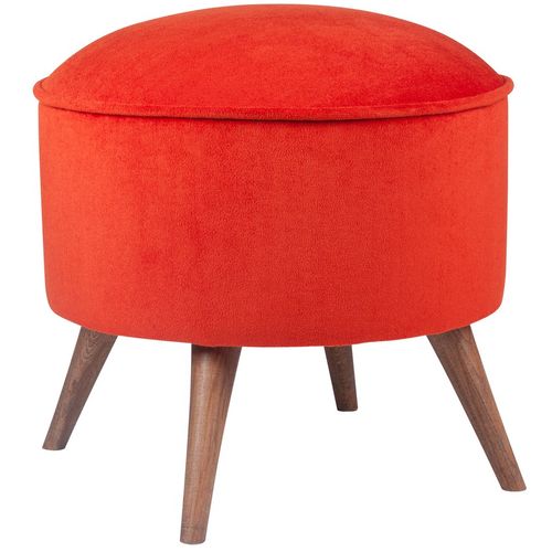 Buena Park - Tile Red Tile Red Pouffe slika 1