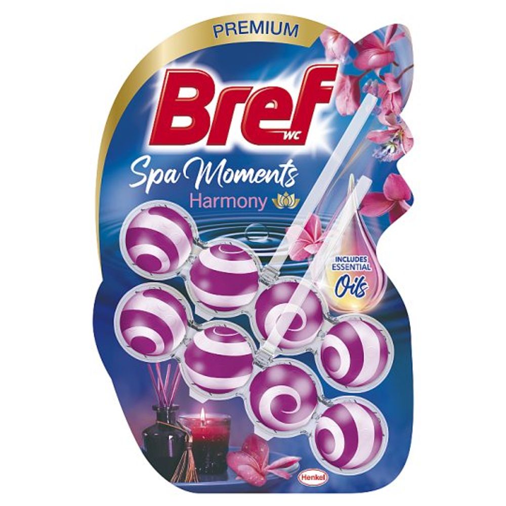Bref Wellness osvježivač WC šolje Harmony 2x50g        slika 1