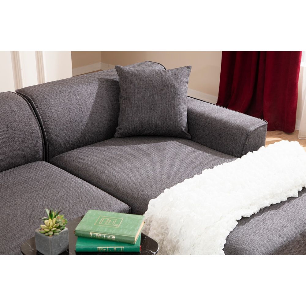 Petra R Kutna Sofa - Antracit slika 2