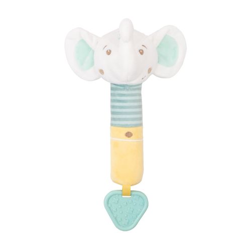 Kikka Boo igračka Squeker with Teether - Elephant Time slika 1