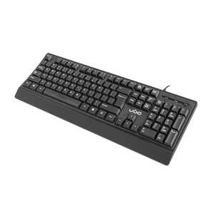 Natec UKL-1827 UGO ASKJA K200, Multimedia Keyboard US, Spill Proof, USB, Black