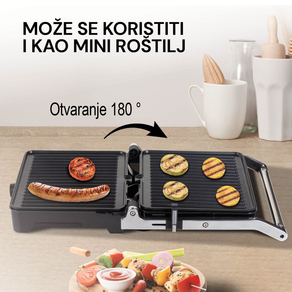 Rosmarino kontaktni roštilj Vitalia slika 4