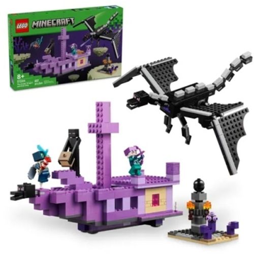 LEGO® MINECRAFT® 21264 Enderski zmaj i brod slika 1