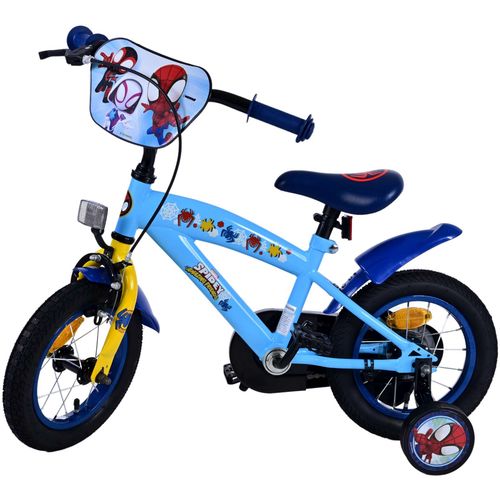 Volare dječji bicikl Spidey Kids 12" plavi slika 9