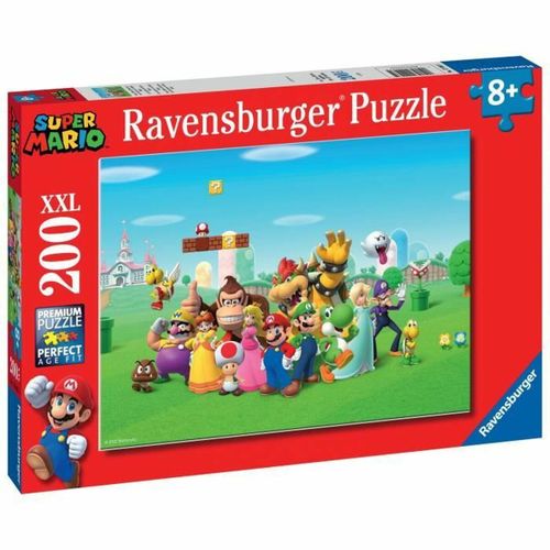 Puzzle Ravensburger SUPER MARIO 200 Dijelovi slika 1