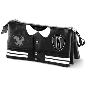 Wednesday Varsity triple pencil case