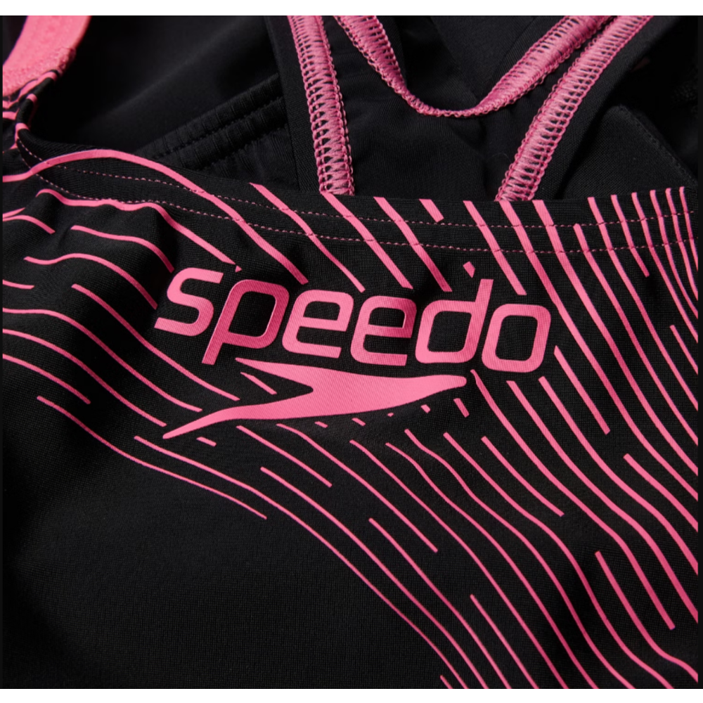 Speedo Dječiji kupaći kostim MDLY LOGO 2PC JF BLK/PINK slika 3