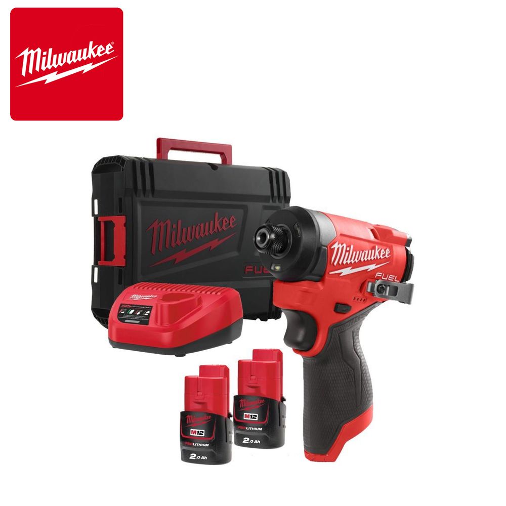 Milwaukee Aku udarni odvijač M12 Fid2-202X 1/4" Fuel 4933479877 slika 1
