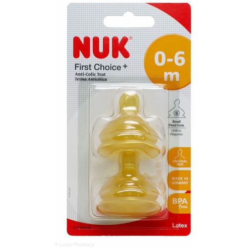 Nuk duda za bočice First choice Plus latex 0-6 mj, veličina S slika 1