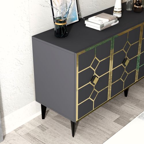 Cagla - Anthracite, Gold Anthracite
Gold Console slika 5