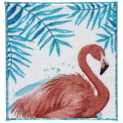 Colourful Cotton Prostirka kupaonska Flamingo  (50 x 57) slika 1