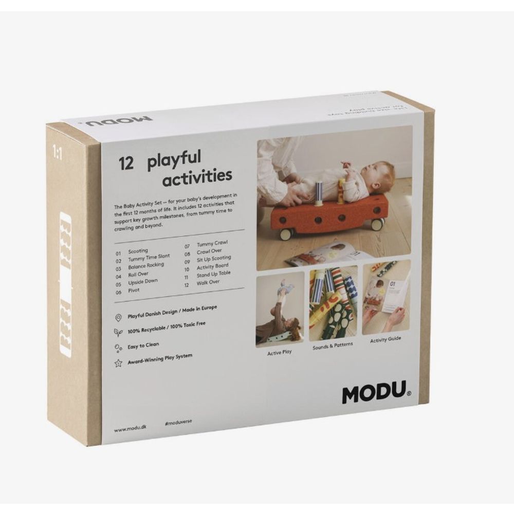 MODU Baby Activity set za igru Ocean Mint / Forest Green slika 7