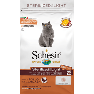 Schesir Cat Dry Sterilized &amp; Light 400 g