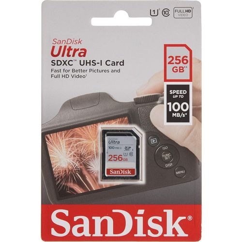 SanDisk Ultra SDXC memorijska kartica od 256GB, 100MB/s slika 1