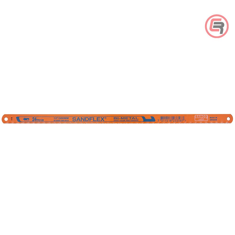 Bahco List Ručne Pile Za Metal SANDFLEX 300mm Bi-Metal 24z - 3906-300-24-100 slika 1