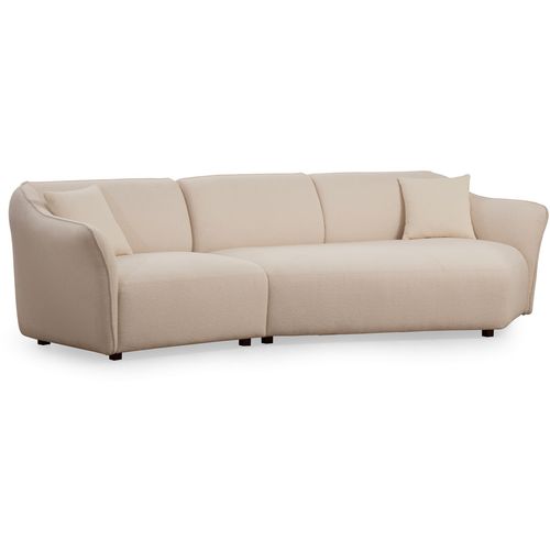 Ugaona Sofa 'Mentıs Corner 6 (L1+2Xr)' u Krem Boji slika 5