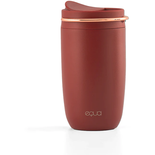 EQUA Cup, termo šalica od nehrđajućeg čelika za čaj/kavu, 300ml, Wine Not i Gold slika 1