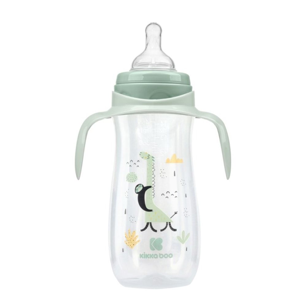 Kikka Boo Plastična flašica Jingle Jungle 400ml 3m+ Mint slika 2