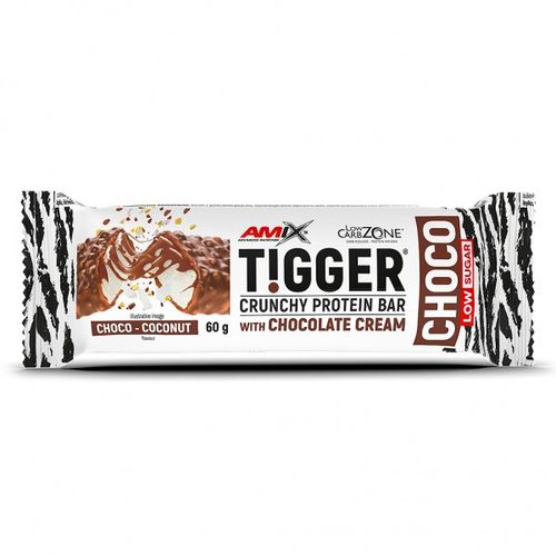 Amix TiggerZero Protein Bar 60g Čokolada/Kokos slika 1