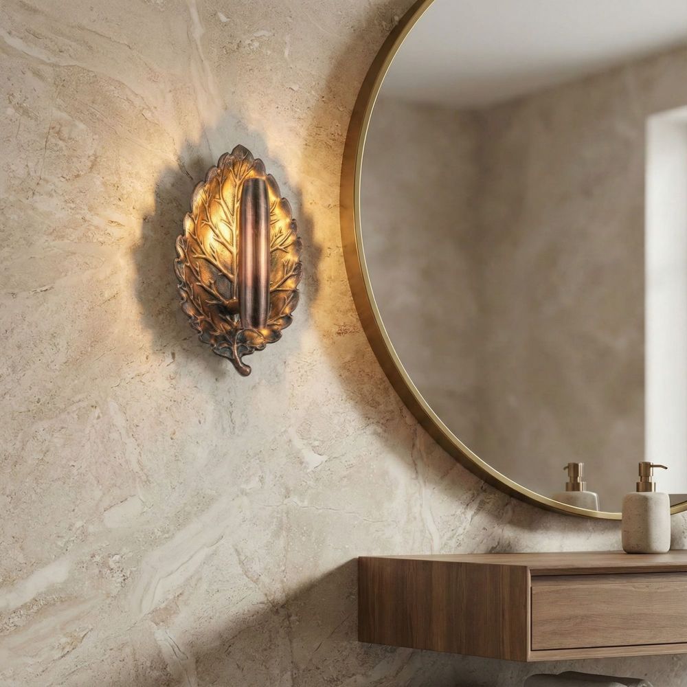 Zidna Lampa Root - 16080 - A - M, boje: Bakra slika 1