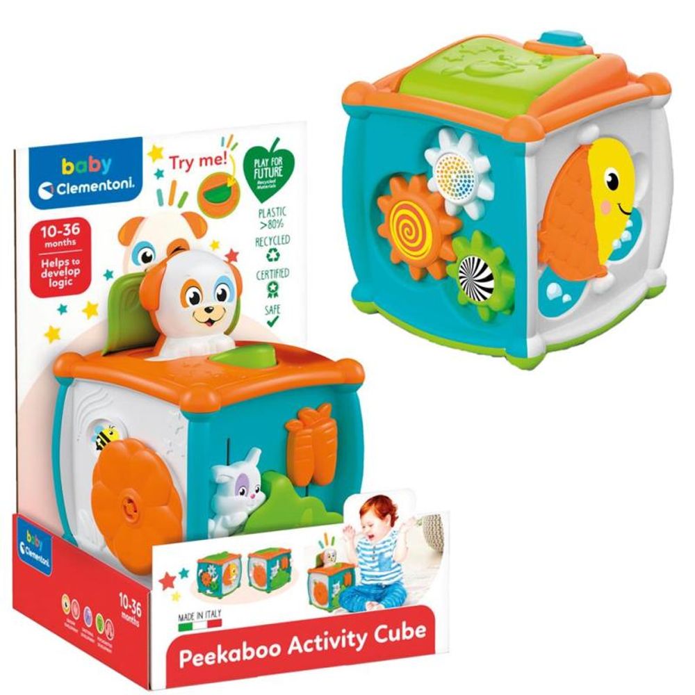 Clementoni Peekaboo Activity Cube - Aktivna kocka slika 1