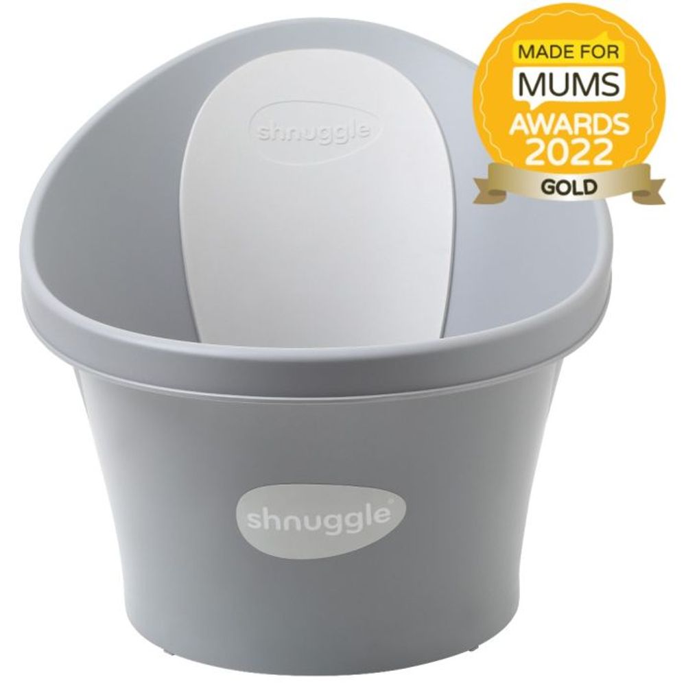 Shnuggle Kadica za bebe - do 12 mj. - Pebble Grey slika 1