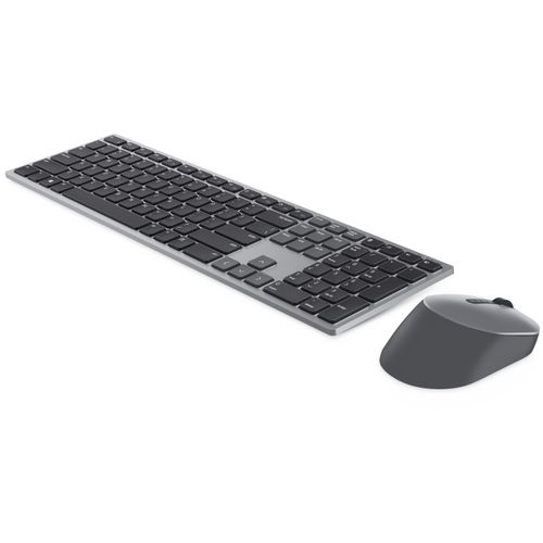 DELL KM7321W Wireless Premier Multi-device US tastatura + miš siva slika 10