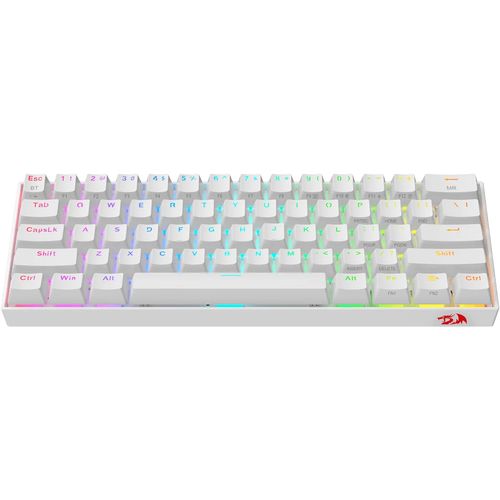 REDRAGON KEYBOARD DRACONIC K530RGB PRO BT/WIRED MECHANICAL WHITE BROWN SWITCH slika 4