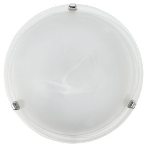 Eglo Salome plafonjera/2 dm400 alabaster/krom 