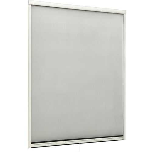 Zaslon protiv insekata za prozore bijeli 130 x 170 cm slika 2
