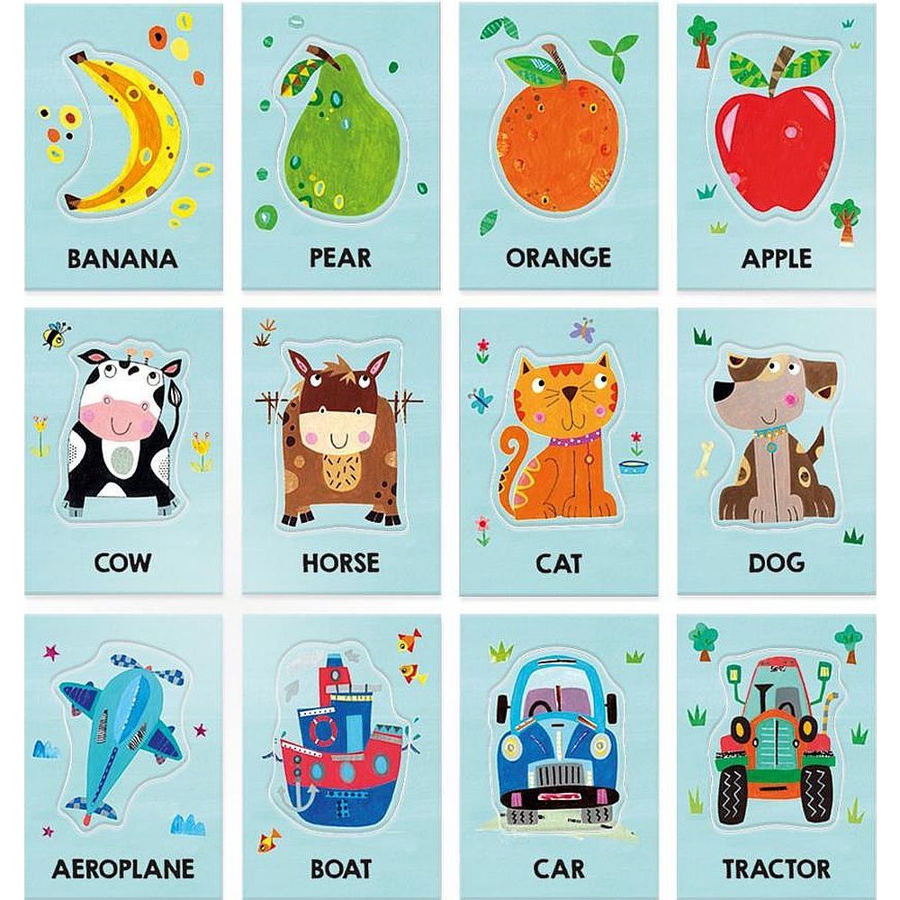 Headu Edukativna slagalica Montessori Baby Flashcards 22700 slika 2