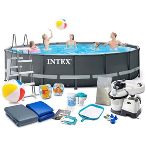 Okvirni vrtni bazen 488 x 122 cm 17u1 intex 26326