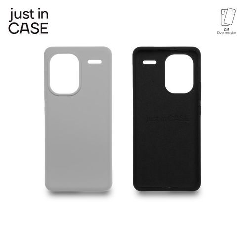 2u1 Extra case MIX PLUS paket maski za telefon Redmi Note 13 Pro+ 5G CRNI slika 1