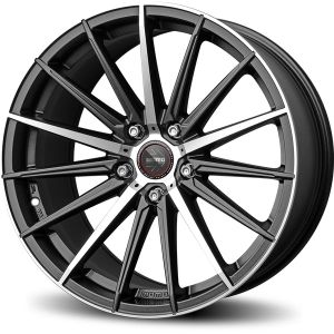 Alu felna 19x8.5J 5/112 ET25 MOMO Rf05 Matt Graphite Polished