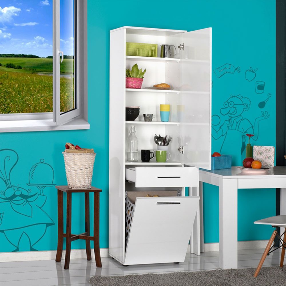 ADR-621-PP-1 Bijeli Višenamjenski Ormar slika 14