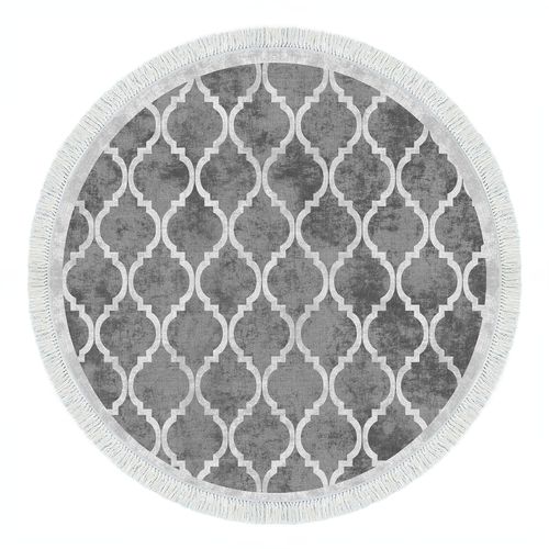 Conceptum Hypnose  ALN400601GR17 Sivi tepih za hodnik (100 x 100) slika 2