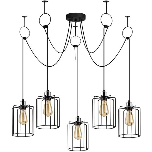 Tel - 6621 Black Chandelier slika 2