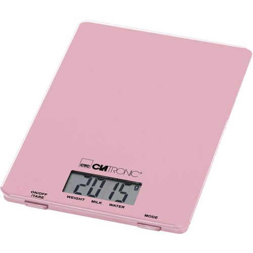 Clatronic KW 3626 LCD kuhinjska vaga digitalna Opseg mjerenja (kg)=5 kg ružičasta slika 1