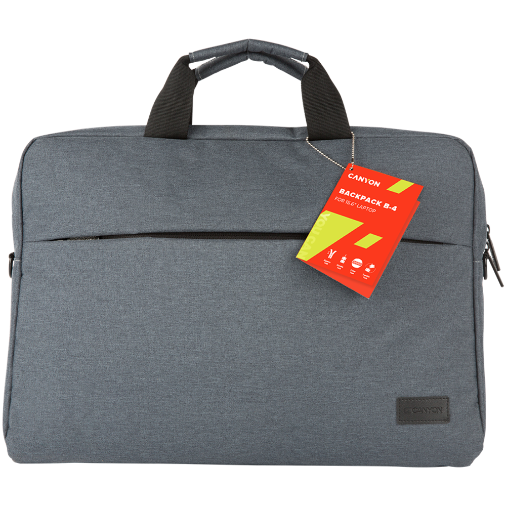 CANYON Elegant Siva Torba za Laptop slika 1